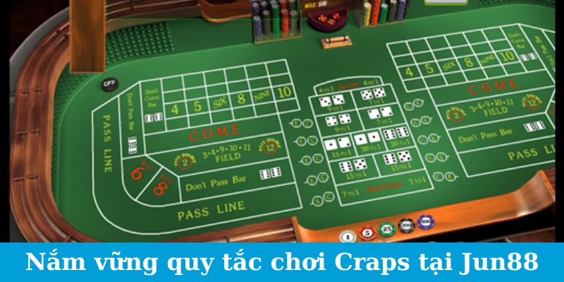 Craps - Bật Mí Cách Đọc Tổ Hợp Xúc Xắc Hiệu Quả Nhất 2 Trang Chủ Jun88.com #1 Việt Nam Nắm vững quy tắc chơi Craps tại Jun88