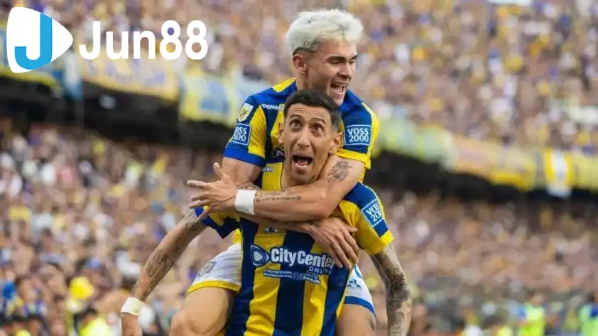 Màn Trình Diễn Kỳ Diệu của Di Maria Mang Về Chiến Tích Đáng Giá Cho Đội Nhà 1 Trang Chủ Jun88.com #1 Việt Nam Di Maria là hạt nhân trong lối chơi của Rosario. (Ảnh: Sky Sports)