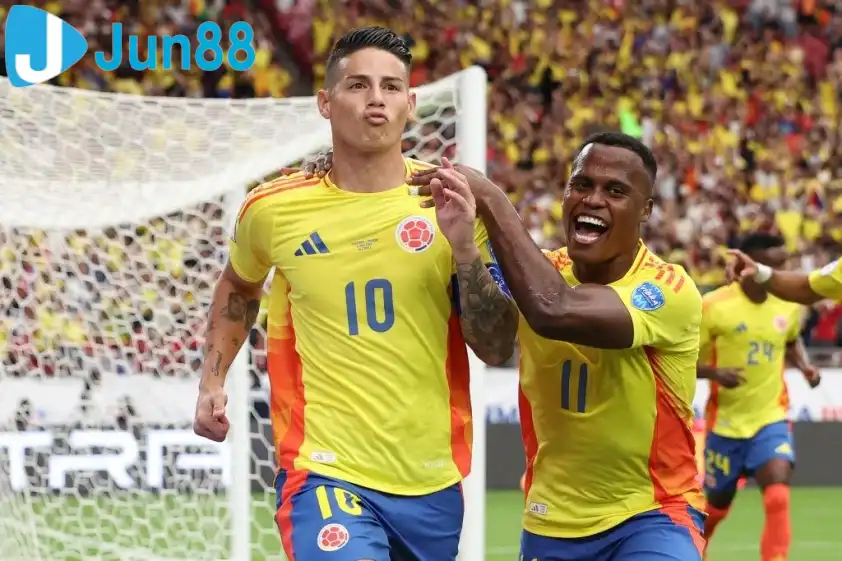 Colombia đang được đánh giá cao hơn ở trận đấu này (Ảnh: ESPN).